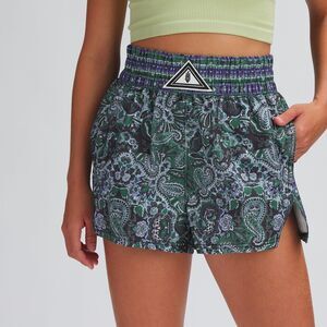 Free People Movement Next Round Printed Shorts